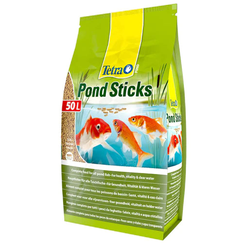 Tetra Pond Sticks 50L / 5000G - Complete Fish Food For Health & Vitality